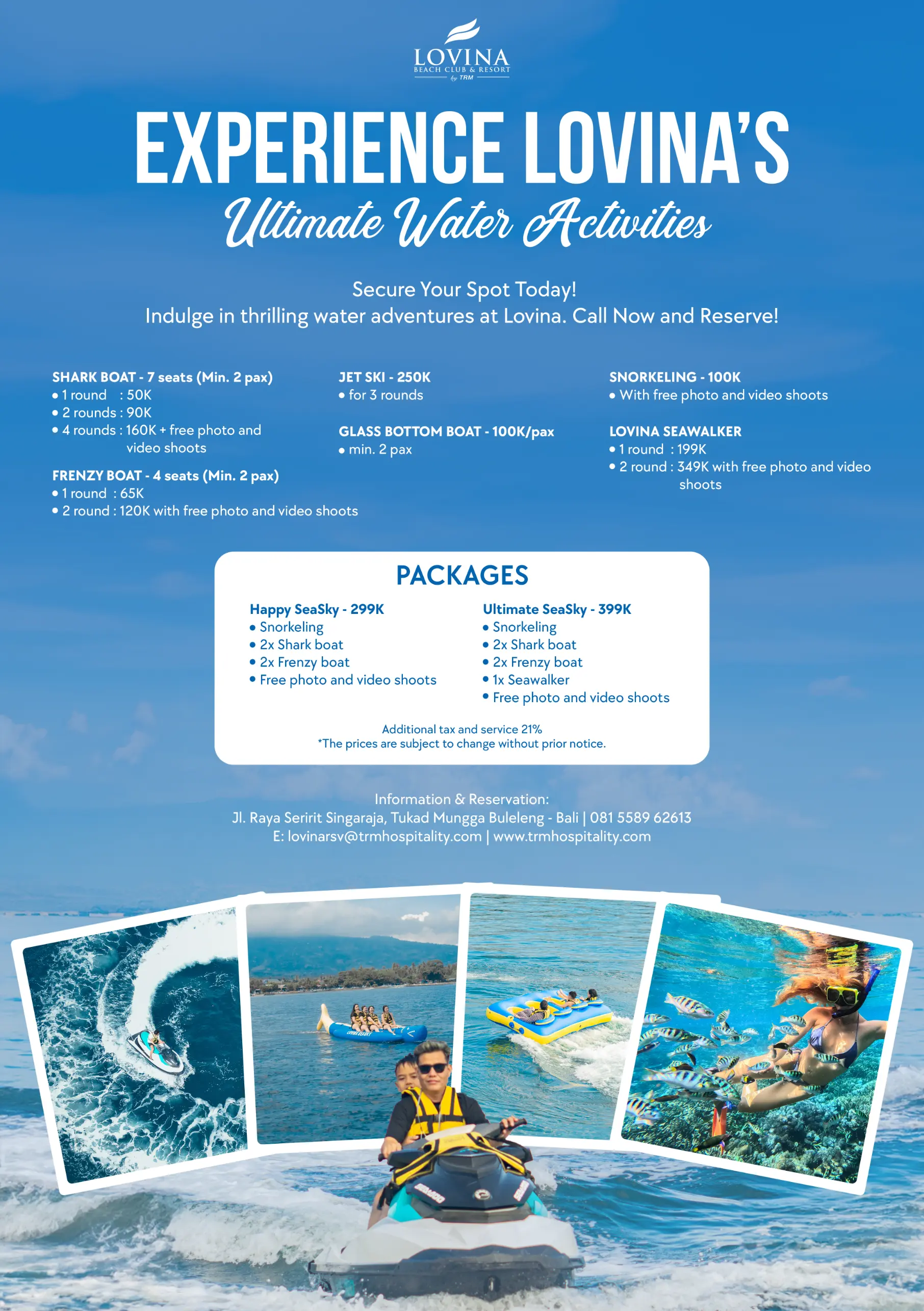 Lembongan Beach Club & Resort Offers
