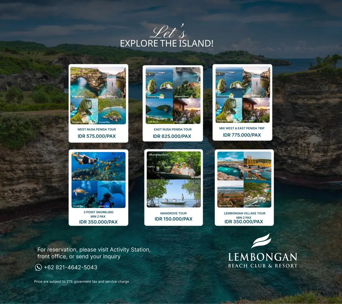 Lembongan Beach Club & Resort Offers