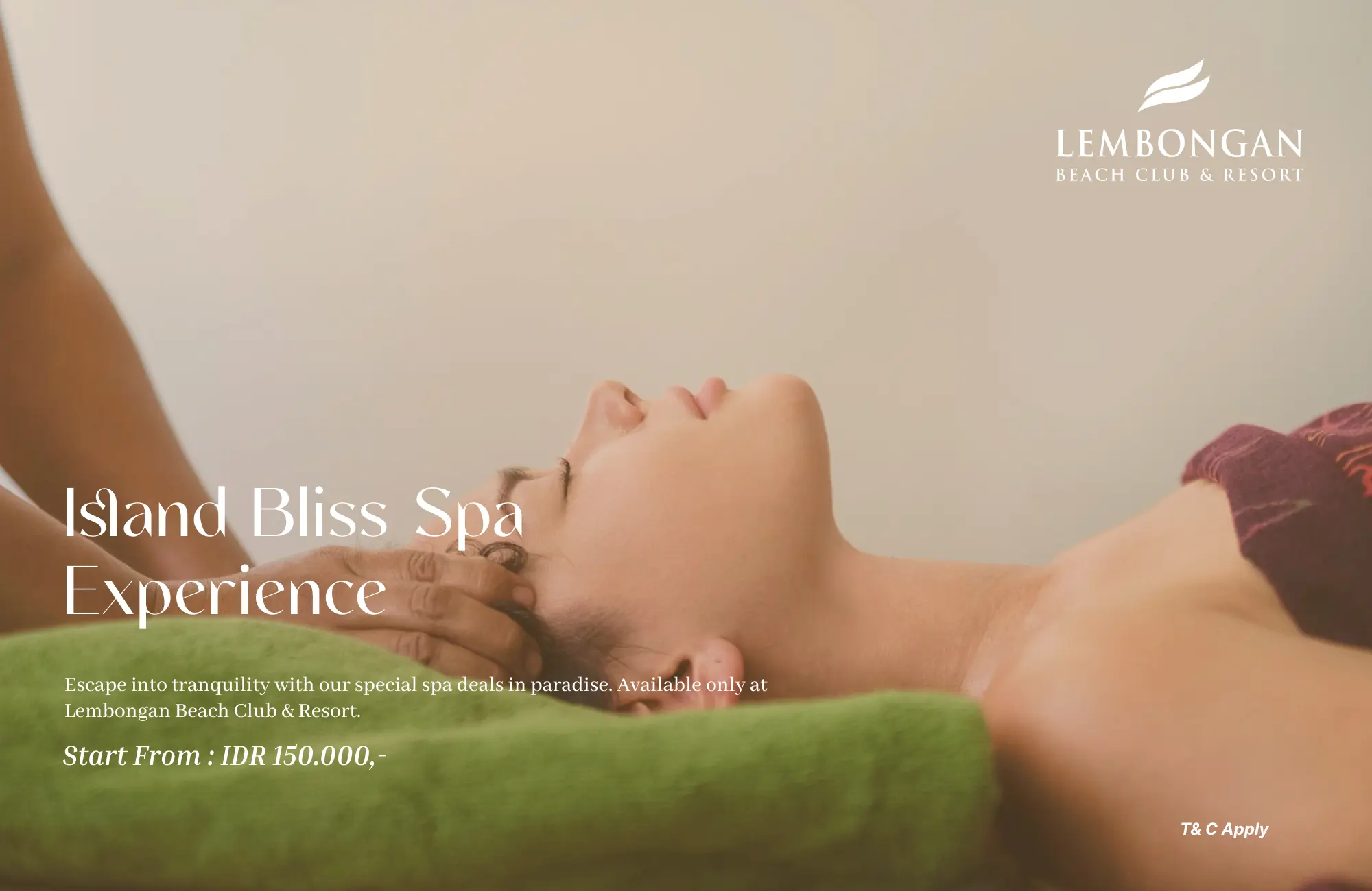 Tjendana SPA - Lembongan Lembongan Beach Club & Resort Offers