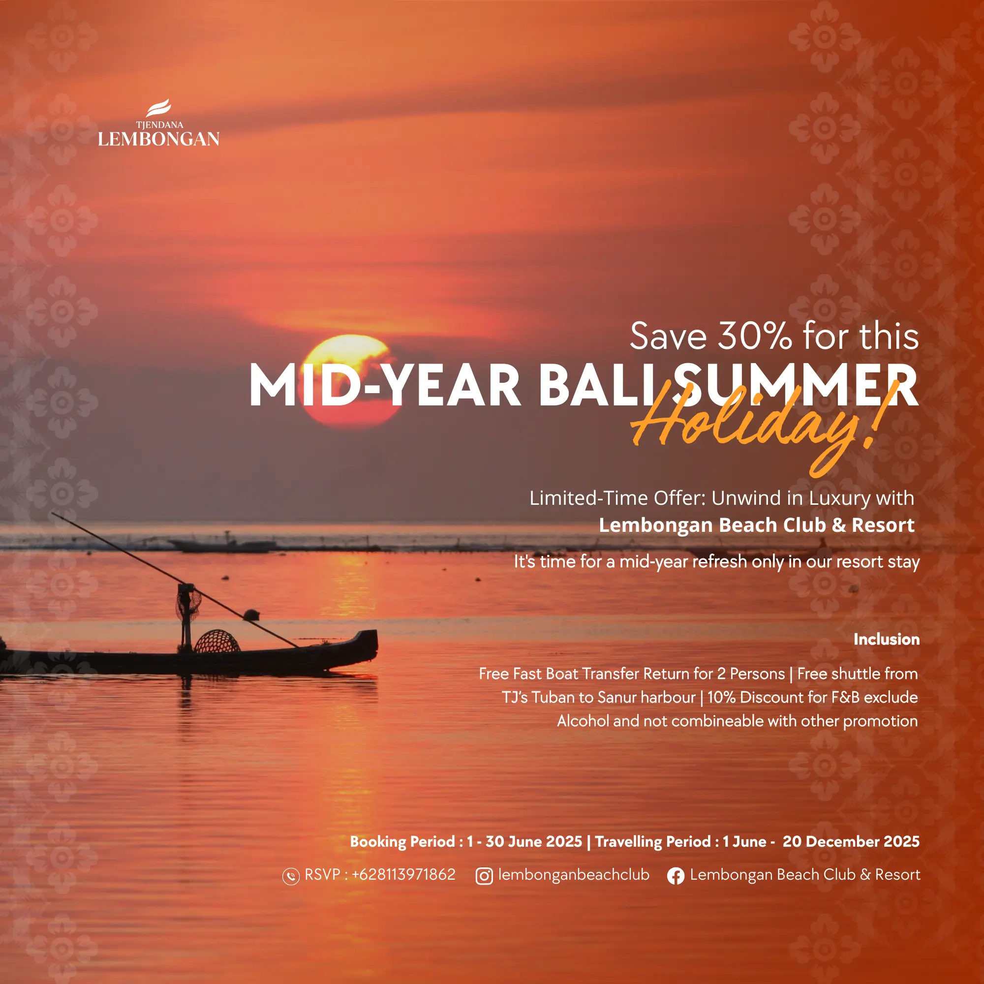Lembongan Beach Club & Resort Offers